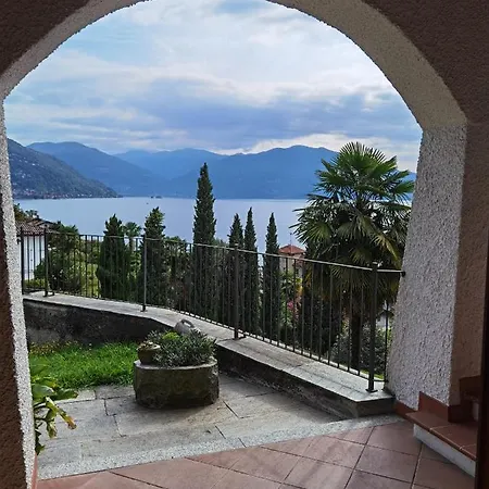 Schaake Panoramic View Lake Maggiore Oggebbio