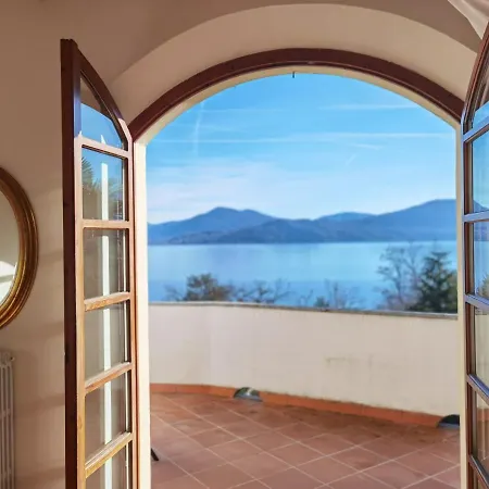 Schaake Panoramic View Lake Maggiore Villa Oggebbio
